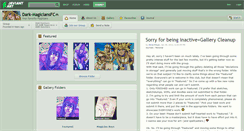 Desktop Screenshot of dark-magiciansfc.deviantart.com
