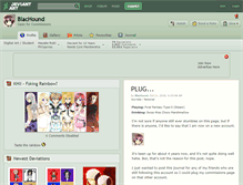 Tablet Screenshot of blachound.deviantart.com