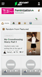 Mobile Screenshot of feminization.deviantart.com