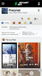 Mobile Screenshot of prazyna6.deviantart.com