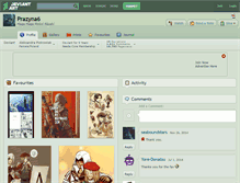 Tablet Screenshot of prazyna6.deviantart.com