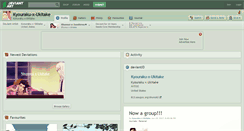 Desktop Screenshot of kyouraku-x-ukitake.deviantart.com