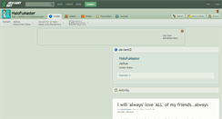 Desktop Screenshot of halofumaster.deviantart.com