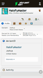 Mobile Screenshot of halofumaster.deviantart.com