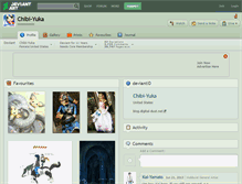 Tablet Screenshot of chibi-yuka.deviantart.com