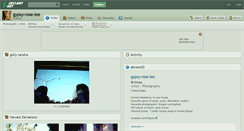 Desktop Screenshot of gypsy-rose-lee.deviantart.com