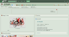 Desktop Screenshot of jl-chrysalis.deviantart.com