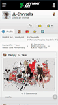Mobile Screenshot of jl-chrysalis.deviantart.com