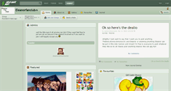 Desktop Screenshot of eleanorfanclub.deviantart.com