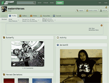 Tablet Screenshot of easternheroes.deviantart.com
