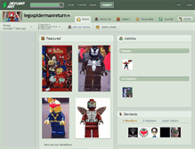 Tablet Screenshot of legospidermanreturn.deviantart.com
