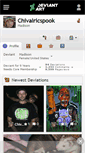 Mobile Screenshot of chivalricspook.deviantart.com