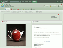 Tablet Screenshot of bekabaka.deviantart.com