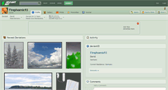 Desktop Screenshot of firephoenix93.deviantart.com