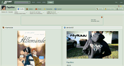 Desktop Screenshot of fayolinn.deviantart.com