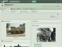 Tablet Screenshot of fpsrussia123.deviantart.com