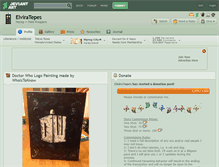 Tablet Screenshot of elviratepes.deviantart.com