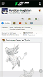 Mobile Screenshot of mystical-magician.deviantart.com