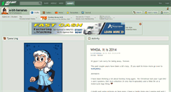 Desktop Screenshot of a-bit-bananas.deviantart.com