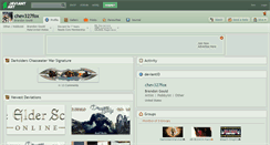 Desktop Screenshot of chev327fox.deviantart.com