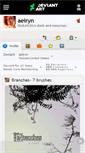 Mobile Screenshot of aeiryn.deviantart.com