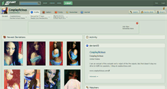 Desktop Screenshot of cosplaylicious.deviantart.com