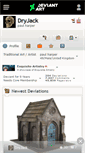 Mobile Screenshot of dryjack.deviantart.com