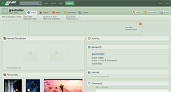 Desktop Screenshot of grantmiller.deviantart.com