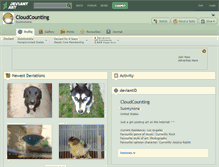 Tablet Screenshot of cloudcounting.deviantart.com
