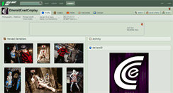 Desktop Screenshot of emeraldcoastcosplay.deviantart.com