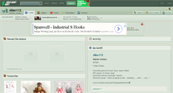 Desktop Screenshot of alien112.deviantart.com