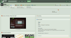 Desktop Screenshot of kijm.deviantart.com