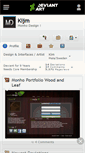 Mobile Screenshot of kijm.deviantart.com