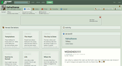 Desktop Screenshot of kalinashanea.deviantart.com