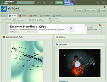 Tablet Screenshot of altrikdout.deviantart.com