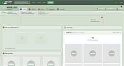 Desktop Screenshot of nixhex311.deviantart.com