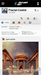 Mobile Screenshot of fractal-cookie.deviantart.com