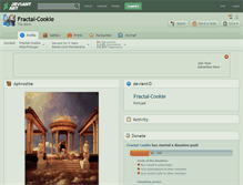 Tablet Screenshot of fractal-cookie.deviantart.com