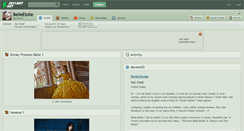 Desktop Screenshot of belleetoile.deviantart.com