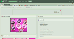 Desktop Screenshot of lattemiele.deviantart.com