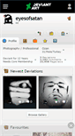 Mobile Screenshot of eyesofsatan.deviantart.com