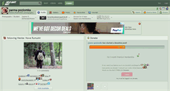 Desktop Screenshot of panna-poziomka.deviantart.com