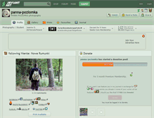 Tablet Screenshot of panna-poziomka.deviantart.com