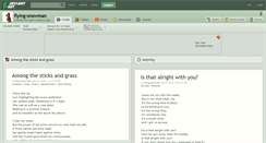 Desktop Screenshot of flying-snowman.deviantart.com