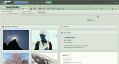 Desktop Screenshot of gingerboyben.deviantart.com