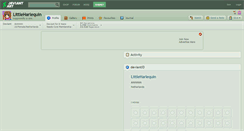 Desktop Screenshot of littleharlequin.deviantart.com