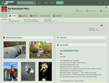 Tablet Screenshot of my-kamikaze-hero.deviantart.com