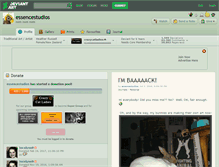 Tablet Screenshot of essencestudios.deviantart.com