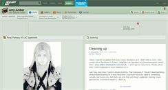 Desktop Screenshot of amy-amber.deviantart.com