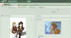 Desktop Screenshot of jingelchan.deviantart.com